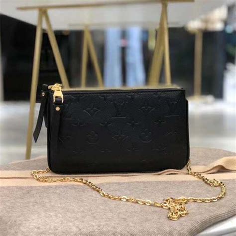 louis vuitton double zip pochette flower|louis vuitton multi pochette bag.